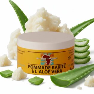 Pommade Karité à l'aloe-vera