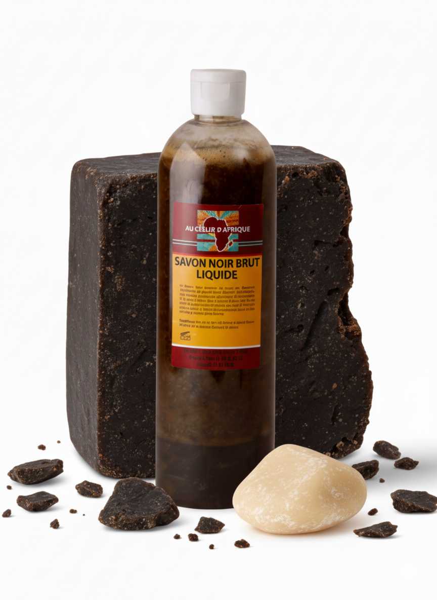 Savon Noir Brut Liquide
