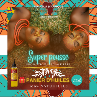 😍 Super pousse / Panier d'huiles 200ml