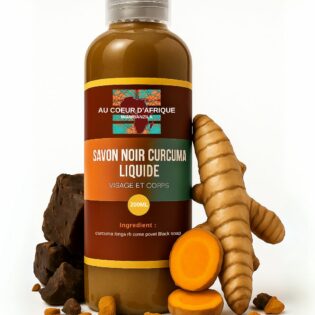 Savon noir Curcuma Liquide